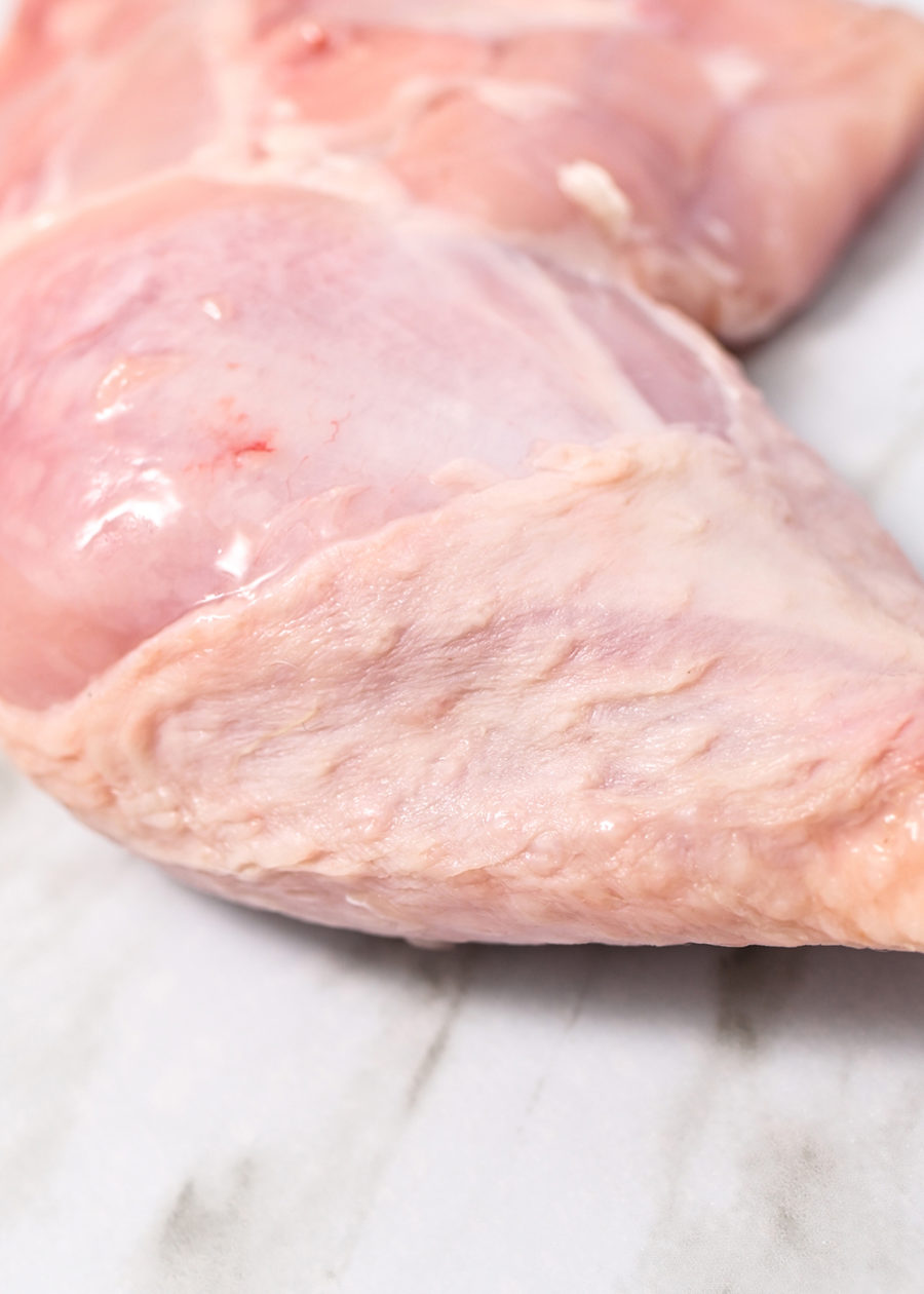 Muslo de pollo de granja